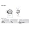 BOSCH Alternatore BOSCH 0 986 046 150