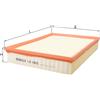 KNECHT Filtro aria KNECHT LX 1845