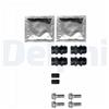 DELPHI Kit accessori, Pastiglia freno DELPHI LX0358