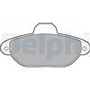 DELPHI Kit pastiglie freno, Freno a disco DELPHI LP2013