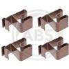 A.B.S. Kit accessori, Pastiglia freno A.B.S. 1219Q