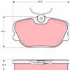 TRW Kit pastiglie freno, Freno a disco TRW GDB460
