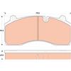 TRW Kit pastiglie freno, Freno a disco TRW GDB5100