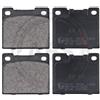 A.B.S. Kit pastiglie freno, Freno a disco A.B.S. 36037