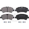 A.B.S. Kit pastiglie freno, Freno a disco A.B.S. 37966