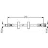 BOSCH Flessibile del freno BOSCH 1 987 476 217