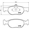BREMBO Kit pastiglie freno, Freno a disco BREMBO P 23 125