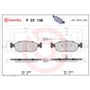 BREMBO Kit pastiglie freno, Freno a disco BREMBO P 23 138