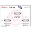 BREMBO Kit pastiglie freno, Freno a disco BREMBO P 28 029