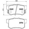 BREMBO Kit pastiglie freno, Freno a disco BREMBO P 28 039
