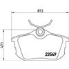 BREMBO Kit pastiglie freno, Freno a disco BREMBO P 54 023