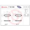 BREMBO Kit pastiglie freno, Freno a disco BREMBO P 59 052