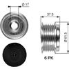 GATES Dispositivo ruota libera alternatore GATES OAP7075