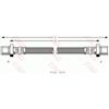 TRW Flessibile del freno TRW PHA216