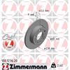 ZIMMERMANN Discofreno ZIMMERMANN 100.1236.20