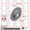 ZIMMERMANN Discofreno ZIMMERMANN 100.1237.20