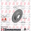 ZIMMERMANN Discofreno ZIMMERMANN 100.3314.20