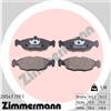 ZIMMERMANN Kit pastiglie freno, Freno a disco ZIMMERMANN 20547.170.1