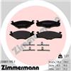 ZIMMERMANN Kit pastiglie freno, Freno a disco ZIMMERMANN 20887.195.1
