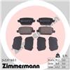 ZIMMERMANN Kit pastiglie freno, Freno a disco ZIMMERMANN 24537.160.1