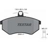 TEXTAR Kit pastiglie freno, Freno a disco TEXTAR 2066921