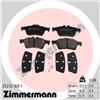 ZIMMERMANN Kit pastiglie freno, Freno a disco ZIMMERMANN 25212.160.1