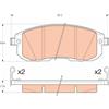 TRW Kit pastiglie freno, Freno a disco TRW GDB3616