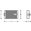 AVA Clever Choice Scambiatore calore, Riscaldamento abitacolo AVA Clever Choice MSA6250