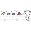 HELLA Set pompa acqua e cinghia dentata HELLA 8MP 376 813-831