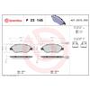 BREMBO Kit pastiglie freno, Freno a disco BREMBO P 23 145