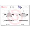 BREMBO Kit pastiglie freno, Freno a disco BREMBO P 24 158