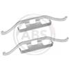 A.B.S. Kit accessori, Pastiglia freno A.B.S. 1682Q