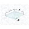 MAGNETI MARELLI Filtro, aria interna MAGNETI MARELLI 350203061910