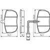 BOSCH Kit pastiglie freno, Freno a disco BOSCH 0 986 494 535