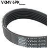 SKF Cinghie con nervatura a V SKF VKMV 6PK1105