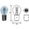 MAGNETI MARELLI Lampadina, Faro di profondità MAGNETI MARELLI 002588200000