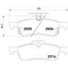 BREMBO Kit pastiglie freno, Freno a disco BREMBO P 28 070