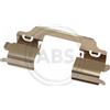 A.B.S. Kit accessori, Pastiglia freno A.B.S. 1707Q