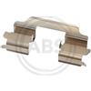 A.B.S. Kit accessori, Pastiglia freno A.B.S. 1709Q