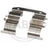 A.B.S. Kit accessori, Pastiglia freno A.B.S. 1734Q