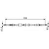 BOSCH Cavo, freno di stazionamento BOSCH 1 987 482 552