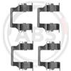 A.B.S. Kit accessori, Pastiglia freno A.B.S. 1164Q