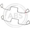 A.B.S. Kit accessori, Pastiglia freno A.B.S. 1795Q