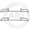 A.B.S. Kit accessori, Pastiglia freno A.B.S. 1085Q