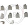 A.B.S. Kit accessori, Pastiglia freno A.B.S. 1246Q