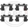 A.B.S. Kit accessori, Pastiglia freno A.B.S. 1253Q