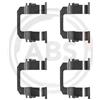 A.B.S. Kit accessori, Pastiglia freno A.B.S. 1275Q