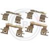 A.B.S. Kit accessori, Pastiglia freno A.B.S. 1631Q