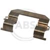 A.B.S. Kit accessori, Pastiglia freno A.B.S. 1645Q