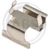 A.B.S. Kit accessori, Pastiglia freno A.B.S. 1673Q